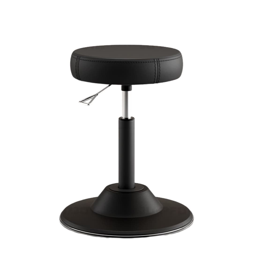 Height-Adjustable Swivel Shampoo Stool